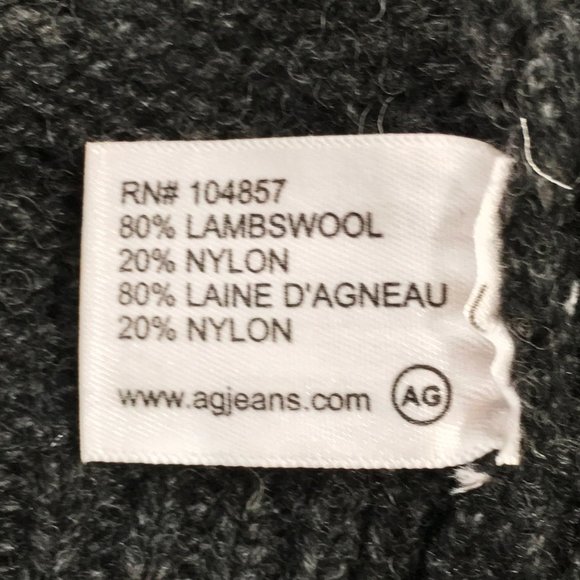 Adriano Goldschmied • Lambs Wool Blend Full Zip Cardigan Sweater - Picture 9 of 12